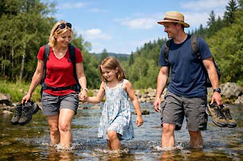 Wandern im Bayerischen Wald mit Familie