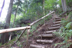 Wandserweg im Ilztal im Bayerischen Wald